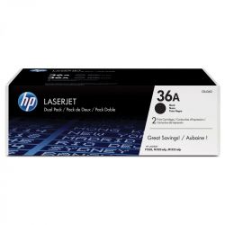 HP CB436AD Toner Black 2*2.000 oldal kapacits No.36A