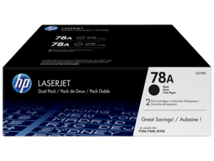 HP CE278AD Toner Black 2*2.100 oldal kapacits No.78A